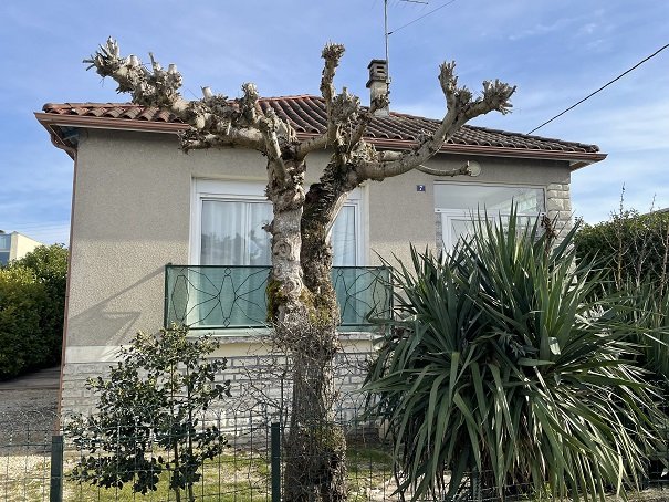 Maison 3 chambres, 80 m2 avec jardin.