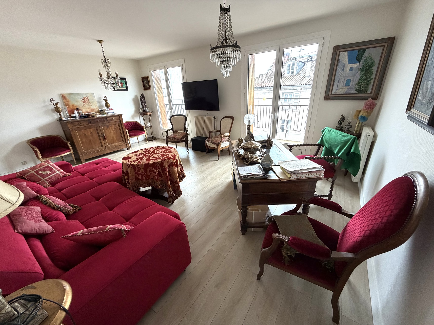 Appartement Périgueux 5 pièces 125 m2 avec garage.