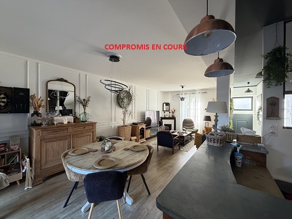 Nouveauté, maison 4 pièces 109 m2 avec jardin.